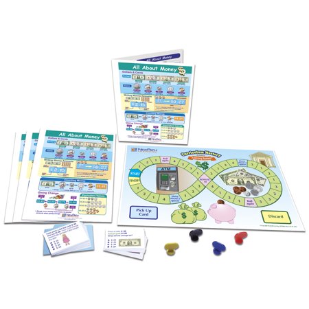 NewPath Learning All About Money Learning Center Game, Grades 3 to 5