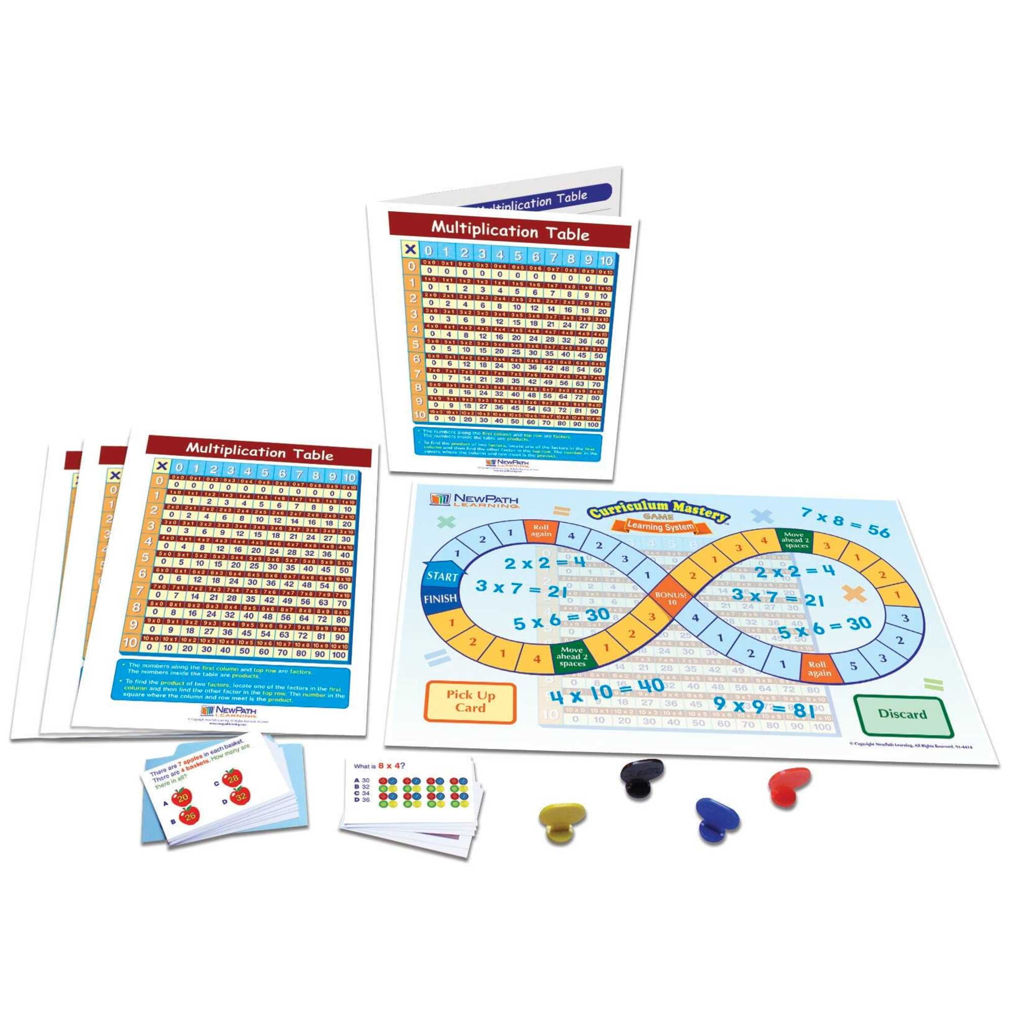 NewPath Learning Multiplication Table Learning Center Game