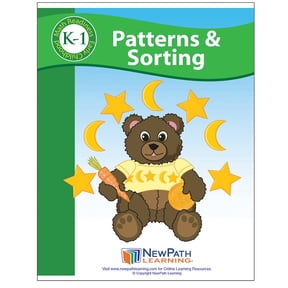 Newpath Learning Patterns & Sorting Student Activity Guide, Grade K to 1