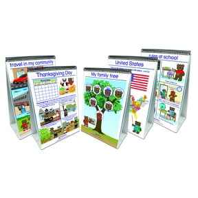 NewPath Learning Social Studies Readiness Flip Chart, Set of All 5