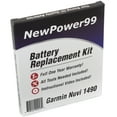 thumbnail image 1 of NewPower99 Battery Replacement Kit for Garmin Nuvi 1490, 1490T, 1490LMT with Tools, How-to Video Instructions and Long Life Battery, 1 of 5