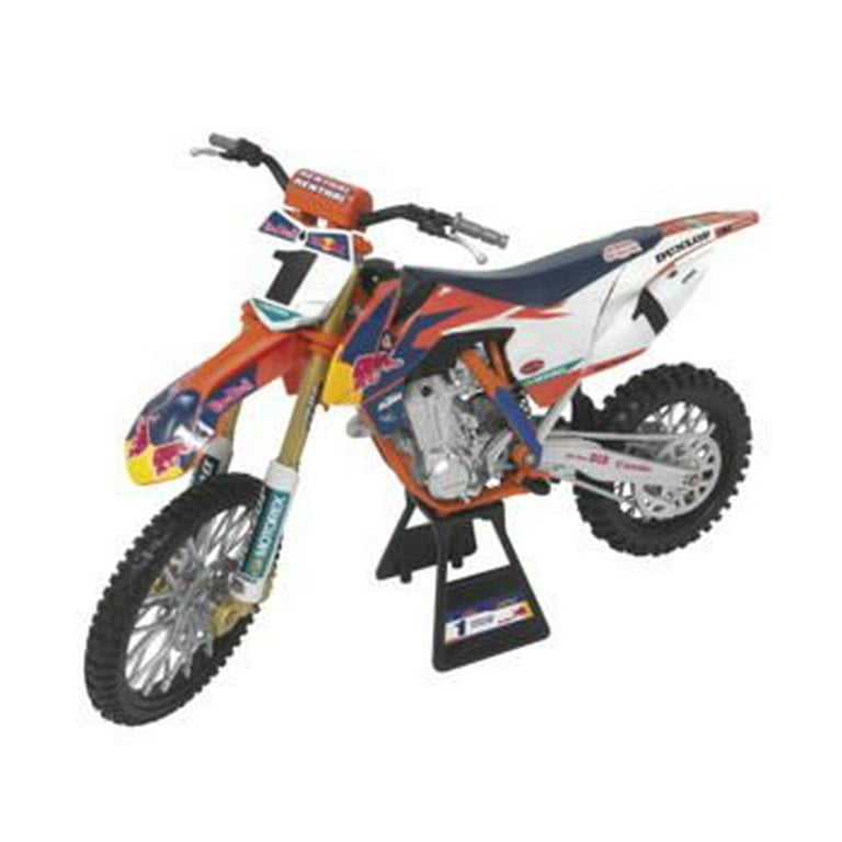 NewRay 1:10 Scale Red Bull KTM 450 SX-F (Ryan Dungey) Dirt Bike