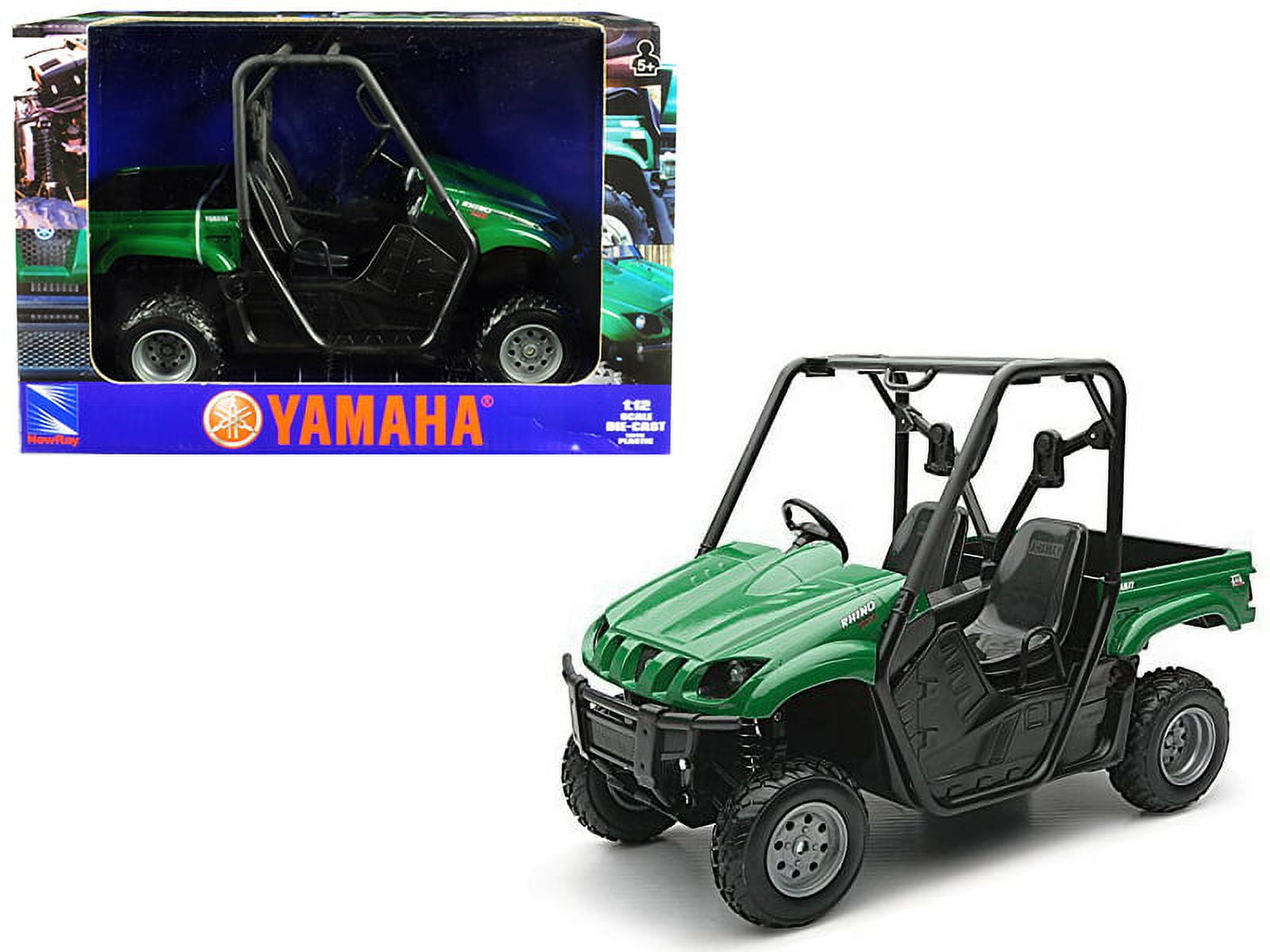 New Ray 2008 Yamaha Rhino 700 F1 4x4 Off Road Green ATV Diecast