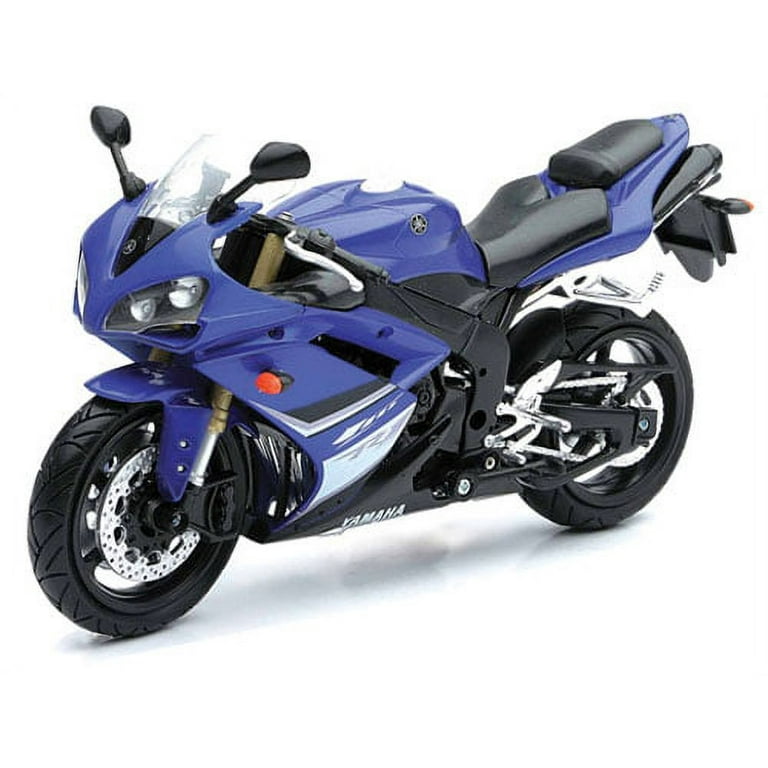 NewRay Die-Cast 1:12 Scale Toy Motorcycle 2016 Blue Yamaha YZF-R1