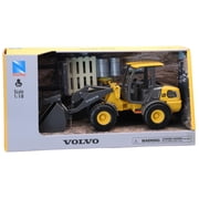 New Ray Volvo L25 Wheel Loader with Interchangeable Parts 118 Scale Construction Vehicle Toy