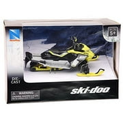 NewRay Toy 120 Scale Mini Die Cast MXZ X-RS Snowmobile Yellow