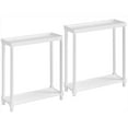 thumbnail image 1 of NewRidge Home Goods  Harrison Narrow Side Table, White, Set of 2, 1 of 5