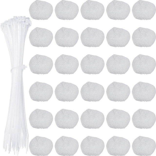 FUYGRCJ 30PCS Lint Traps for Washing Machine Hose Mesh Lint Traps,Mesh