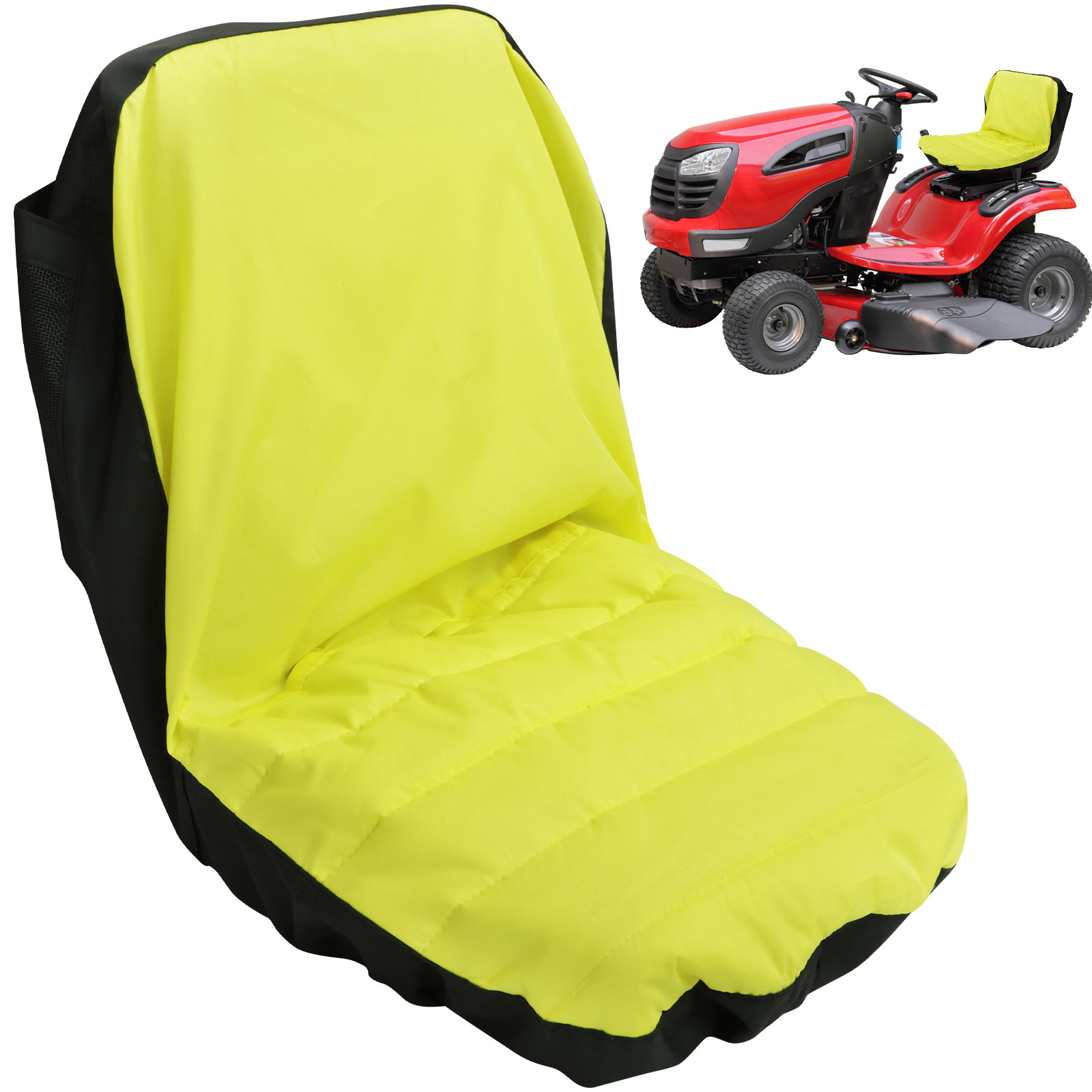 NewSoul Lawn Mower Seat Cover Heavy Duty Oxford 300D Fiber Riding Mower Seat Cushion Comfortable