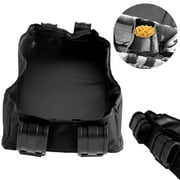 NewSoul Universal Stroller Snack Tray,Double Sided Stroller Cup Holder,Stroller Tray Attachment with Mesh Pocket,Waterproof Stroller Snacks Holder Compatible for W1 W2 W4 Series Strollers