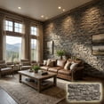 thumbnail image 1 of NewStone Canyon Ridge Faux Stone Panel, 45 3/4"W x 24 1/2"H x 1 1/4"D, Urban Color, 1 of 8