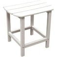 thumbnail image 1 of NewTechWood St Charles Ivory Plastic Outdoor Side Patio Table, 1 of 6