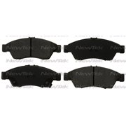 NewTek Automotive Shimmed Velocity Plus Semi-Metallic Disc Brake Pad Set Fit 2006-2007 SUZUKI AERIO