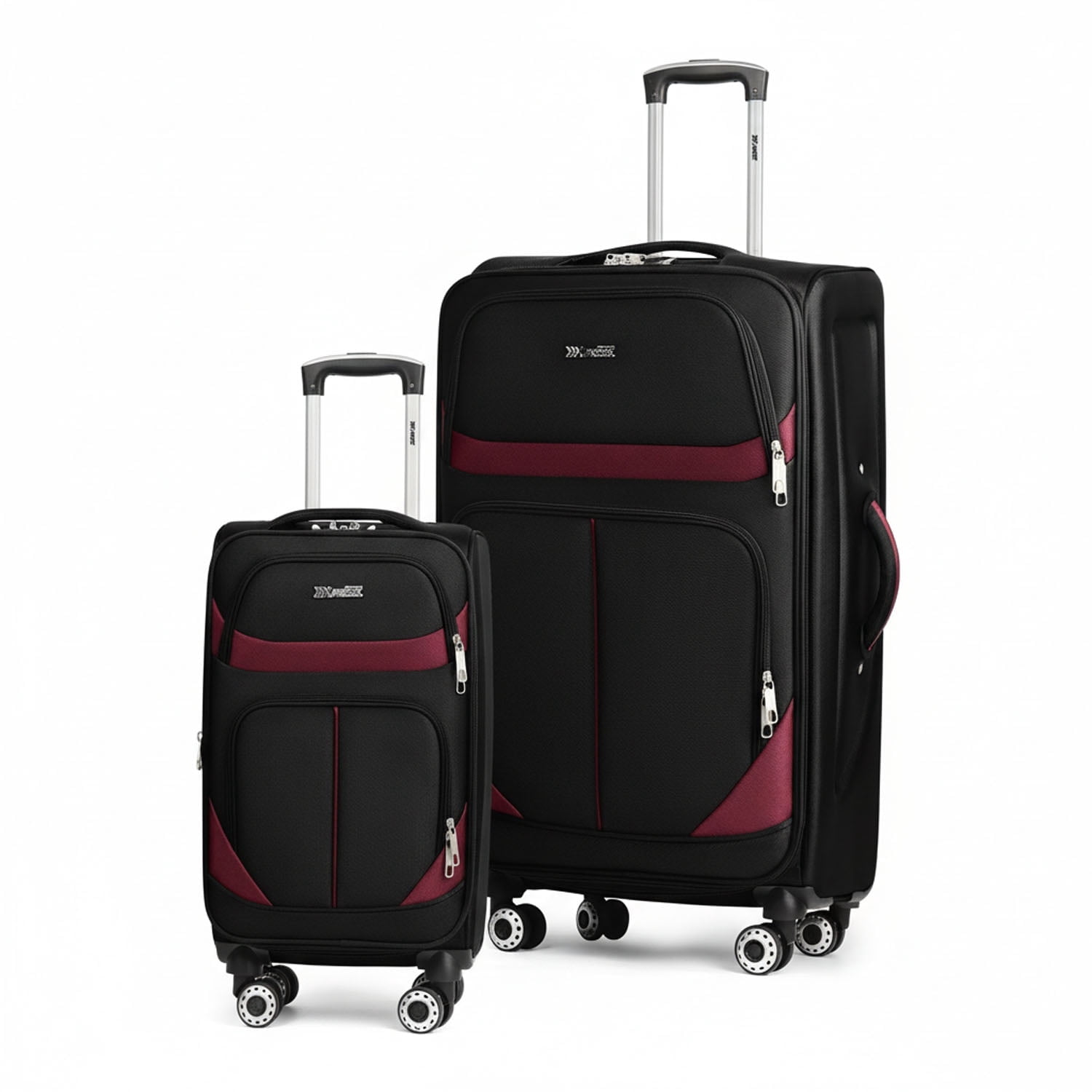 New York Xpress 2-Piece Softside Luggage Set Lightweight