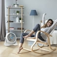 thumbnail image 1 of Newair 12-Inch 3-Speed Powerful 360 Degree Pivot Portable Desk and Table Fan, 1 of 16