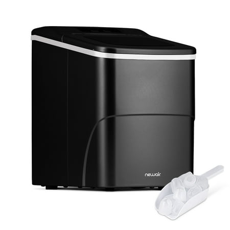 NewAir - 26 lbs. Countertop Ice Maker - Matte Black