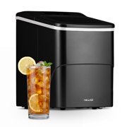 Newair 26 lbs. Countertop Bullet Ice Maker, Matte Black Portable and Lightweight