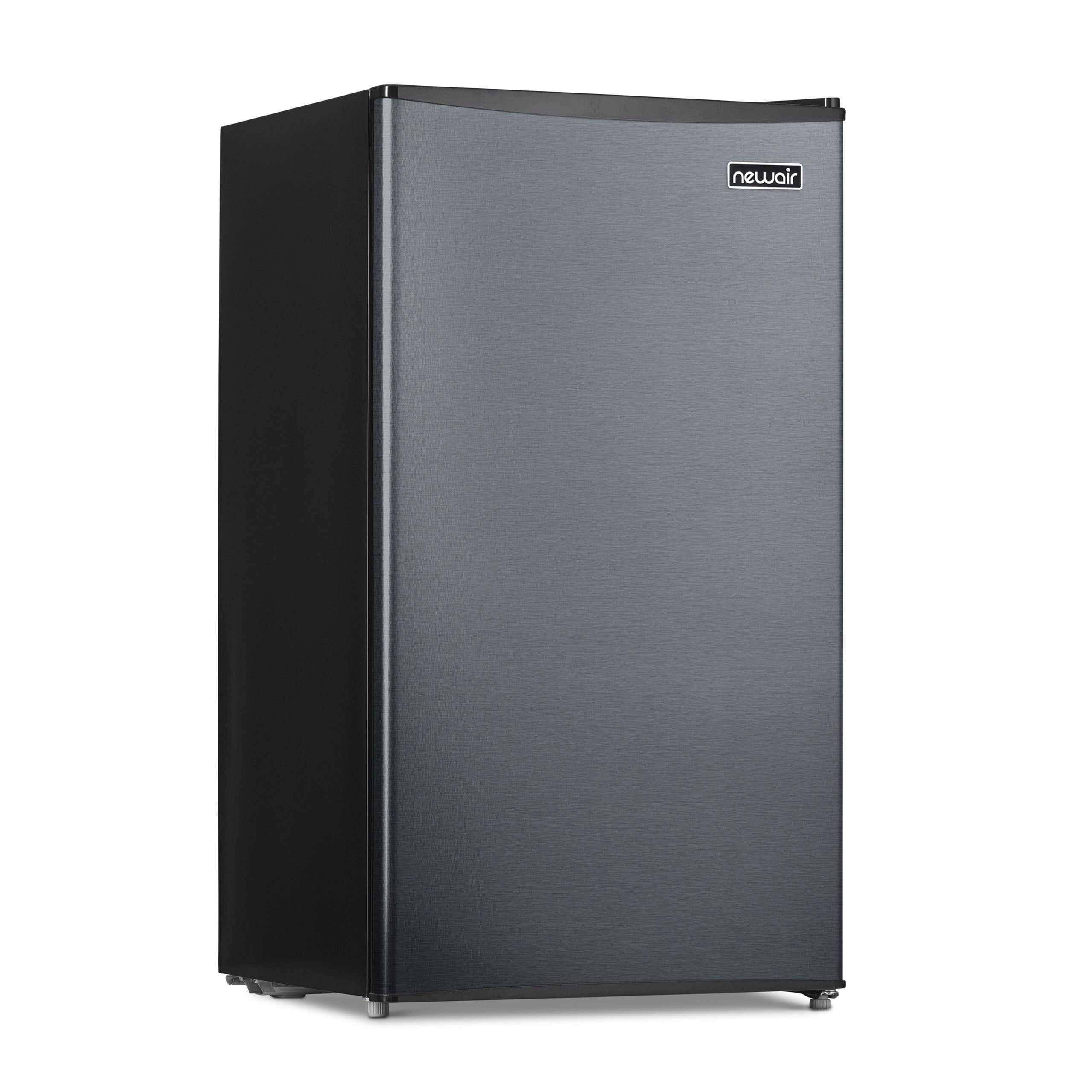 NewAir 3.1 cu. ft. Compact Mini Fridge in Gray with Freezer NRF031GA00 -  The Home Depot