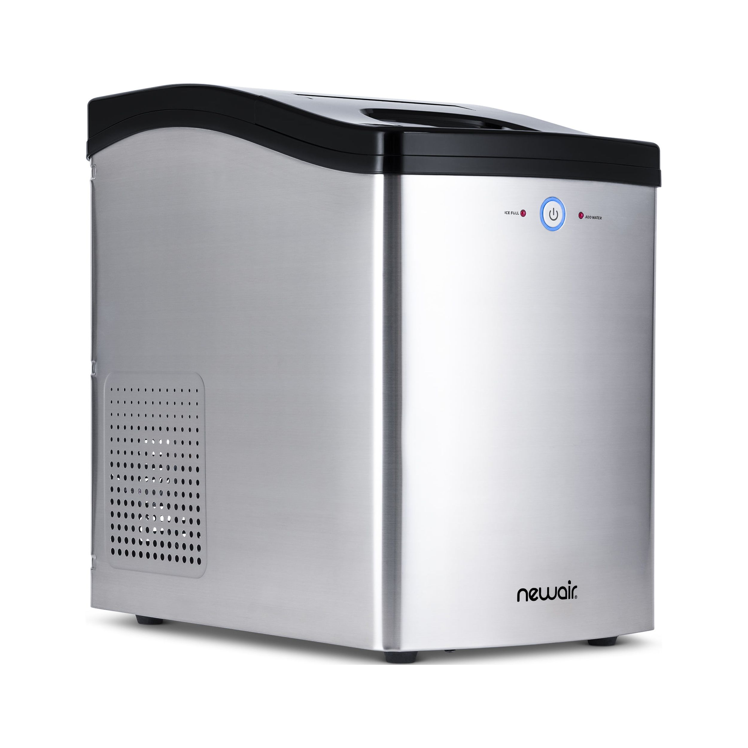 Newair 40 lb. Countertop Nugget Ice Maker in Stainless Steel - NIM040SS00 - image 1 of 16