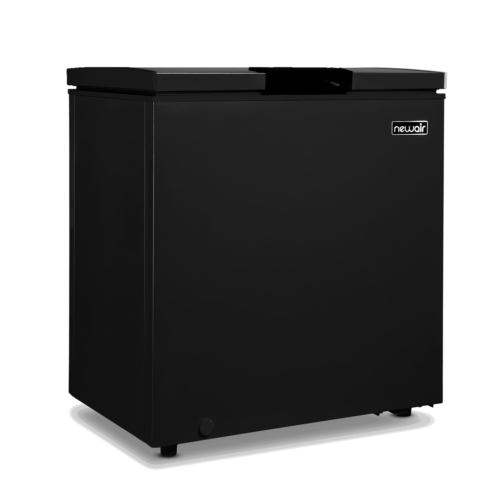 Newair 5 Cu. Ft. Mini Deep Chest Freezer and Refrigerator in Black with