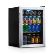 Newair  90-Can Freestanding Stainless Steel Beverage Fridge -17"