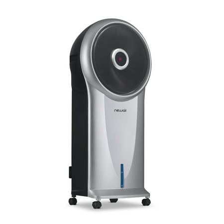 NewAir - 470 CFM Evaporative Air Cooler and Cooling Fan with CycloneCirculation - Silver