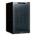 thumbnail image 1 of Newair® Shadowᵀᴹ Series Wine Cooler Refrigerator 51 Bottle, Freestanding Mirrored Wine Fridge with Double-Layer Tempered Glass Door & Compressor Cooling for Reds, Whites, and Sparkling Wine, 1 of 21