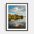 thumbnail image 1 of Newark Pond 04 - Newark Vermont Photography Lake Nature Scenic Landscape Water Autumn Black Framed Wall Art Print 8 x 10 inches, 1 of 1