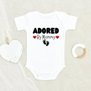 Newbabywishes - Cute Adore by Mom Baby Clothes for Boys and Girls - Newborn Baby Clothes