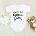 thumbnail image 1 of Newbabywishes - Cute Arrows Newest To Cousin Crews Baby Clothes for Boys and Girls - Baby Clothing, 1 of 4