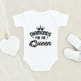 thumbnail image 1 of Newbabywishes - Cute Diamonds For Queens Baby Clothes for Girls - Adorable Baby Clothing, 1 of 4