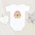 thumbnail image 1 of Newbabywishes - Cute Heart Rainbows Baby Clothes for Boys and Girls - Newborn Baby Clothes, 1 of 4
