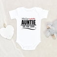 thumbnail image 1 of Newbabywishes - Cute Hey Auntie See Soon Baby Clothes for Boys and Girls - Aunt Baby Clothing, 1 of 4