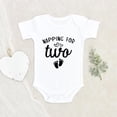 thumbnail image 1 of Newbabywishes - Cute Napping For Two Baby Clothes for Boys and Girls - Baby Announcement Clothing, 1 of 4