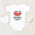 thumbnail image 1 of Newbabywishes - Don't Ate Watermelon Seeds Baby Clothes for Boys and Girls - Fruit Baby Clothing, 1 of 4