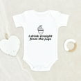 thumbnail image 1 of Newbabywishes - Drink Straight to a Jug Baby Clothes for Boys and Girls - Breastfeeding Baby Clothes, 1 of 4