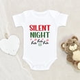 thumbnail image 1 of Newbabywishes - Silent Night Christmas Baby Clothes for Boys and Girls - Funny Baby Clothing, 1 of 4