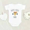 thumbnail image 1 of Newbabywishes - Slice Slice Baby Pizza Pun Clothes for Boys and Girls - Food Baby Clothes, 1 of 4