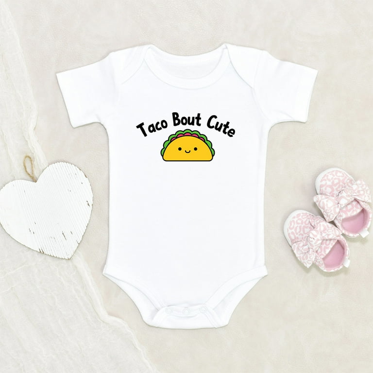 Newbabywishes Taco Bout Cute Baby Clothes for Boys and Girls