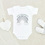 Newbabywishes - We're Rainbows Following Storms Baby Clothes for Boys and Girls - Newborn Baby Clothing
