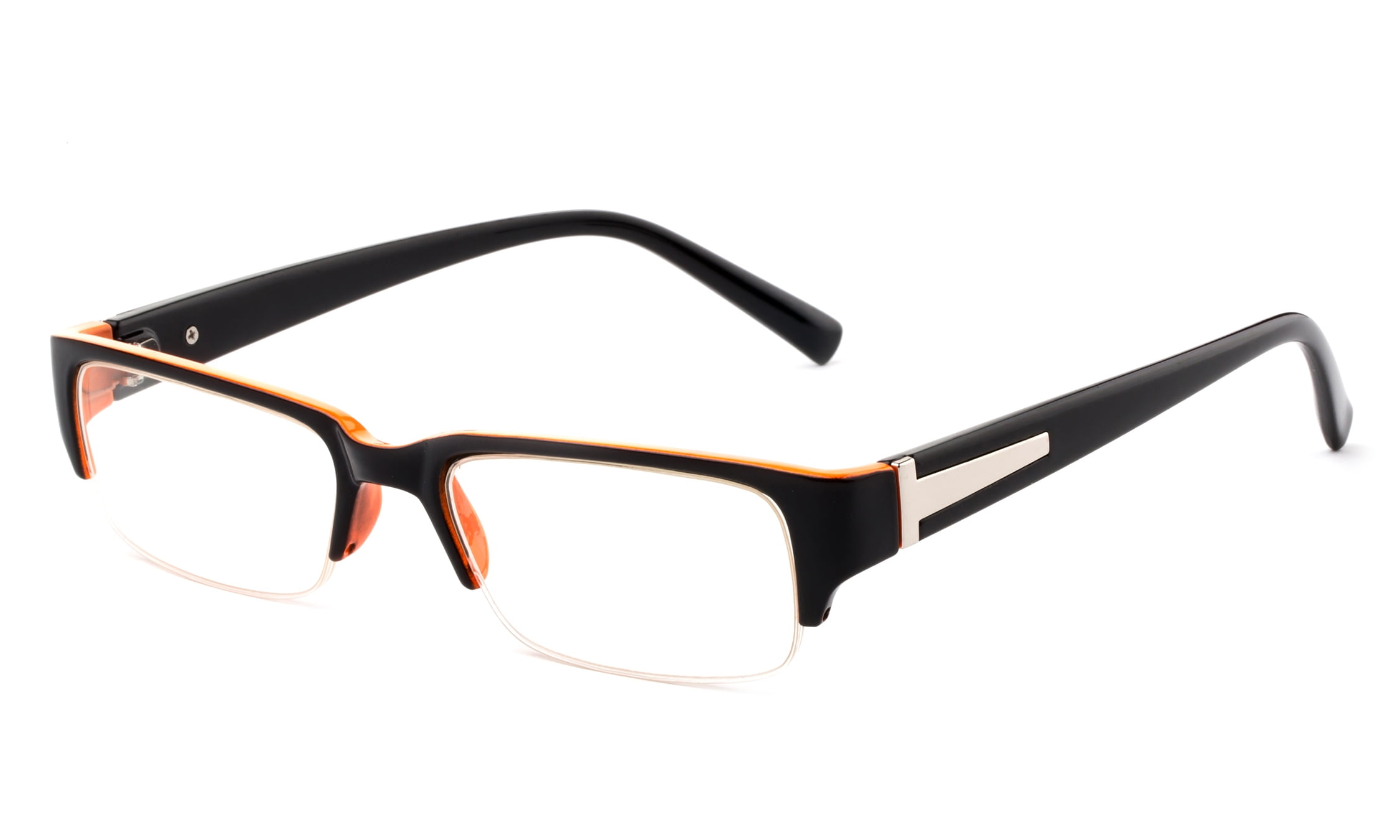 Black/Orange