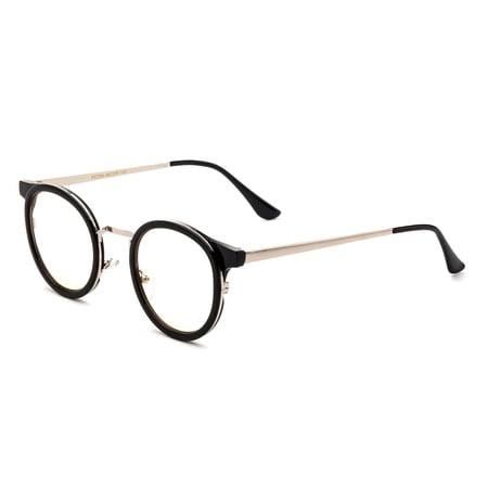 Newbee Fashion - Anti-Reflective Comfortable Computer Reading Glasses (No Magnification) Helps Eye Strain, Fatigue and Dry Eyes from Digital Devices with Anti-Blue Light, Anti-UV and Anti-Glare