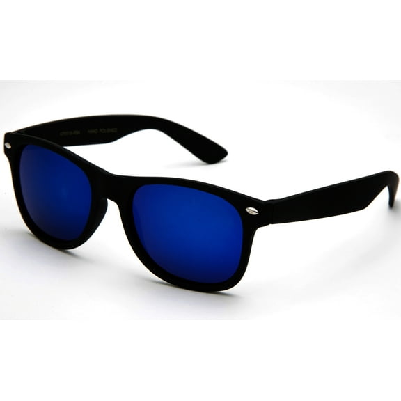 Newbee Fashion - "Blue Kid's" Kyra 80's Retro Blue Brothers Kids Fashion Sunglasses