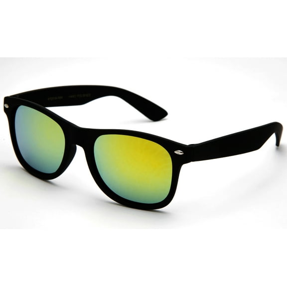 Newbee Fashion - "Blue Kid's" Kyra 80's Retro Blue Brothers Kids Fashion Sunglasses