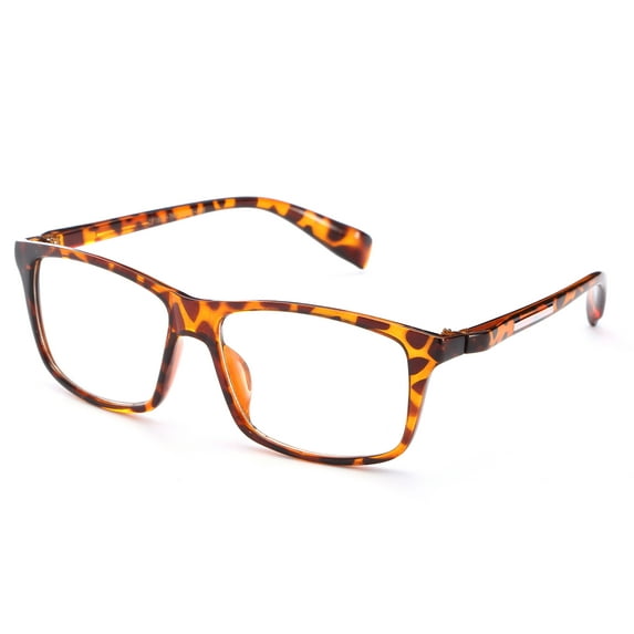 Newbee Fashion - Casual Simple Squared Durable Frames Temple Design Clear Eye Glasses