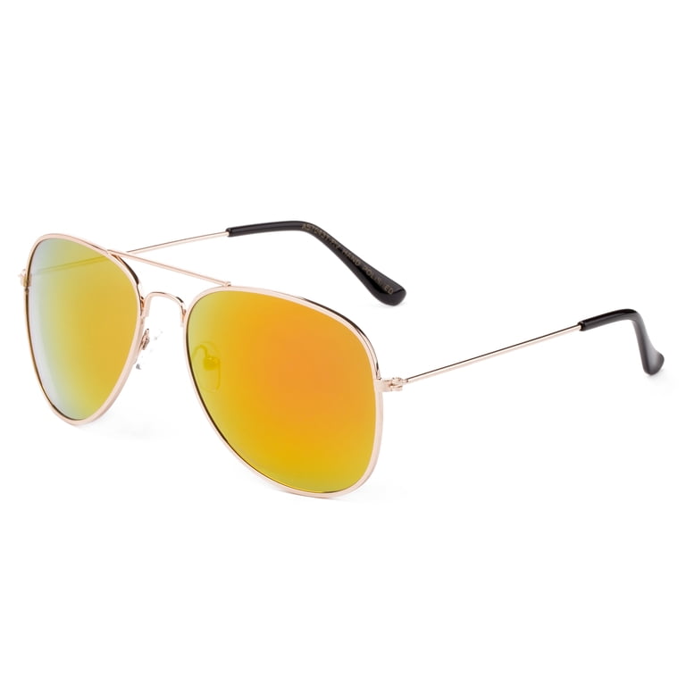 Newbee Fashion - Classic Aviator Sunglasses Flash Full  display picture 2