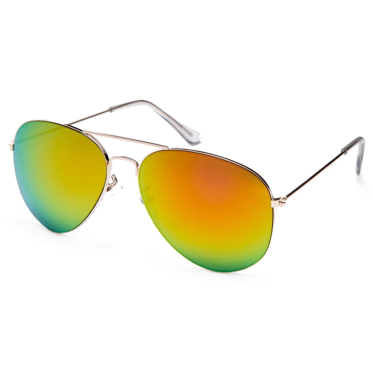 Newbee Fashion- Classic Aviator Sunglasses Flash Full Mirror  display picture 1