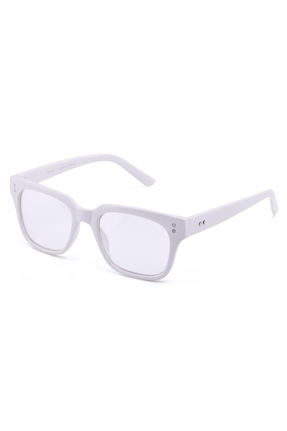 Newbee Fashion - Clear Frames Nerd Geek Squared Simple Fashion Clear Glasses