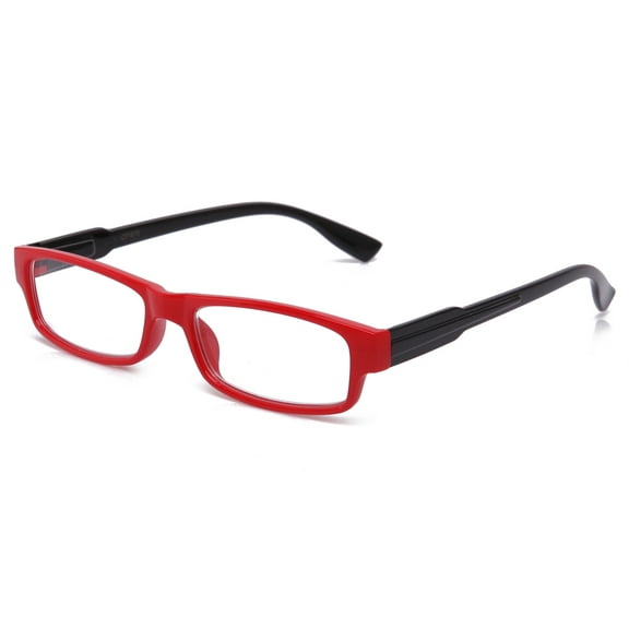 Newbee Fashion - Clear Glasses Squared Spring Hinge Flexible Comfortable Sophisticated Fashion Clear Frames Cosplay Glasses