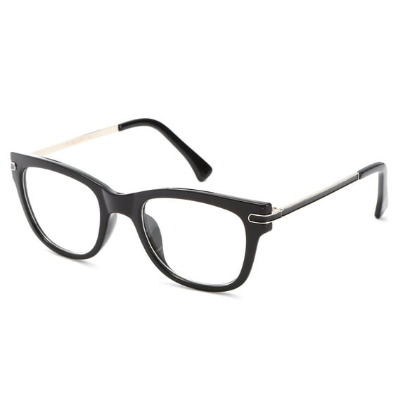 Newbee Fashion® - IG Unisex Oversized Metal Frame Clear Lens Sunglasses